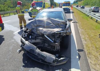 Zderzenie BMW i Toyoty na S3. Cztery osoby poszkodowane Radio Zachód - Lubuskie