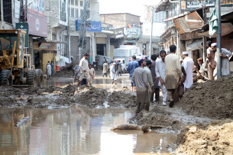 Powódź w Pakistanie (PAP/EPA/HASEEB ALI)