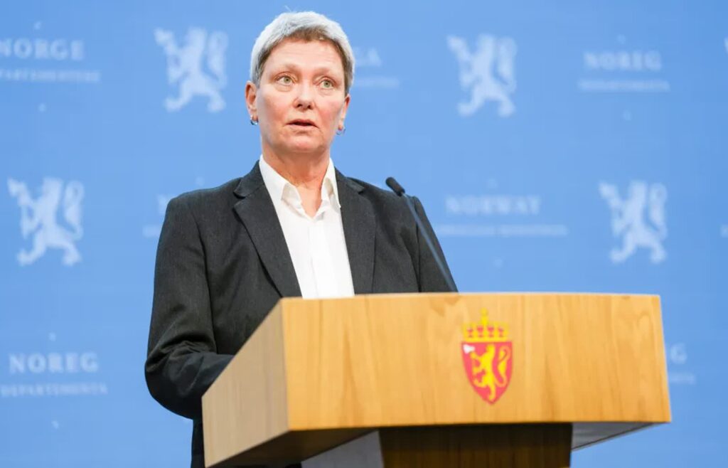 Szefowa Służby Bezpieczeństwa Policji Norwegii Beate Gangas. Fot. PAP/EPA/FREDRIK VARFJELL