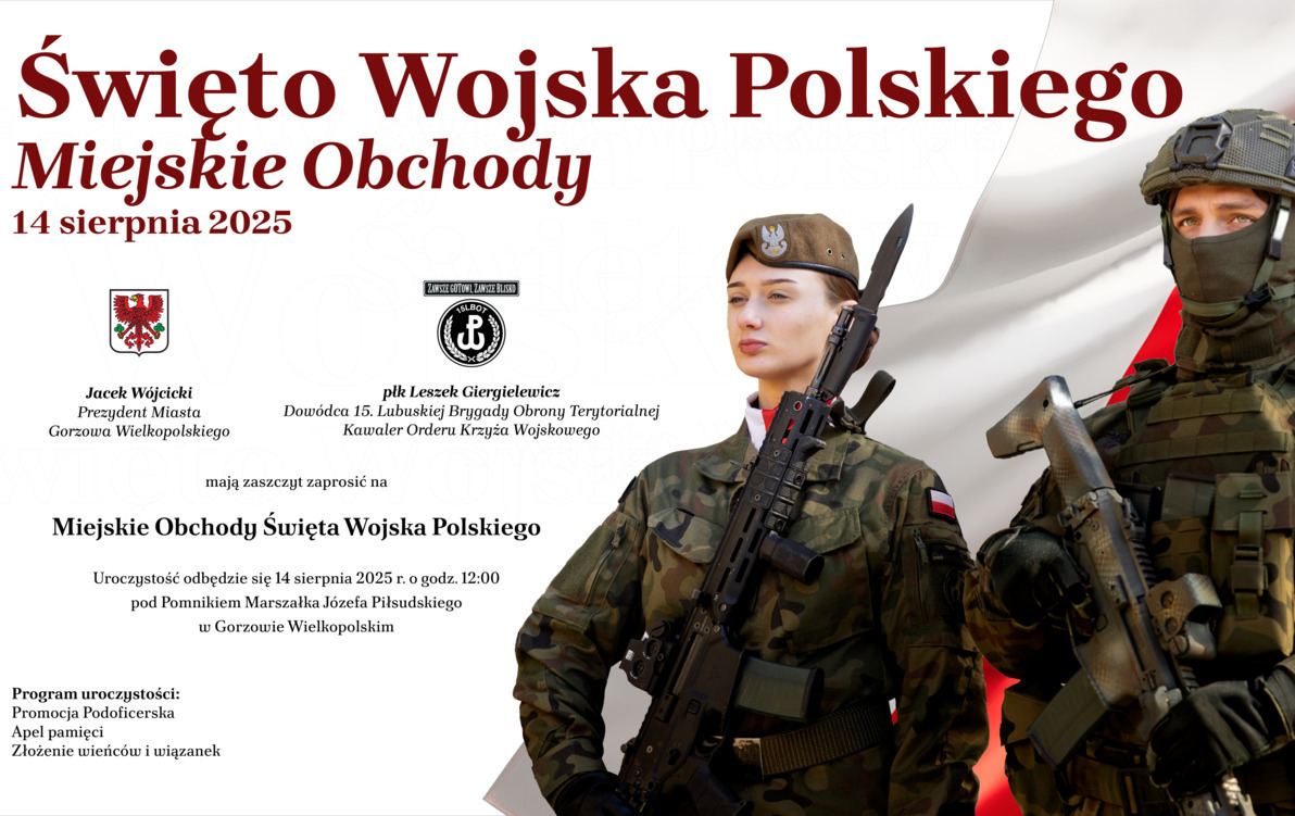 Czołgi, wyrzutnie rakiet, pojazdy piechoty - Święto Wojska Polskiego w Lubuskiem i kraju Radio Zachód - Lubuskie