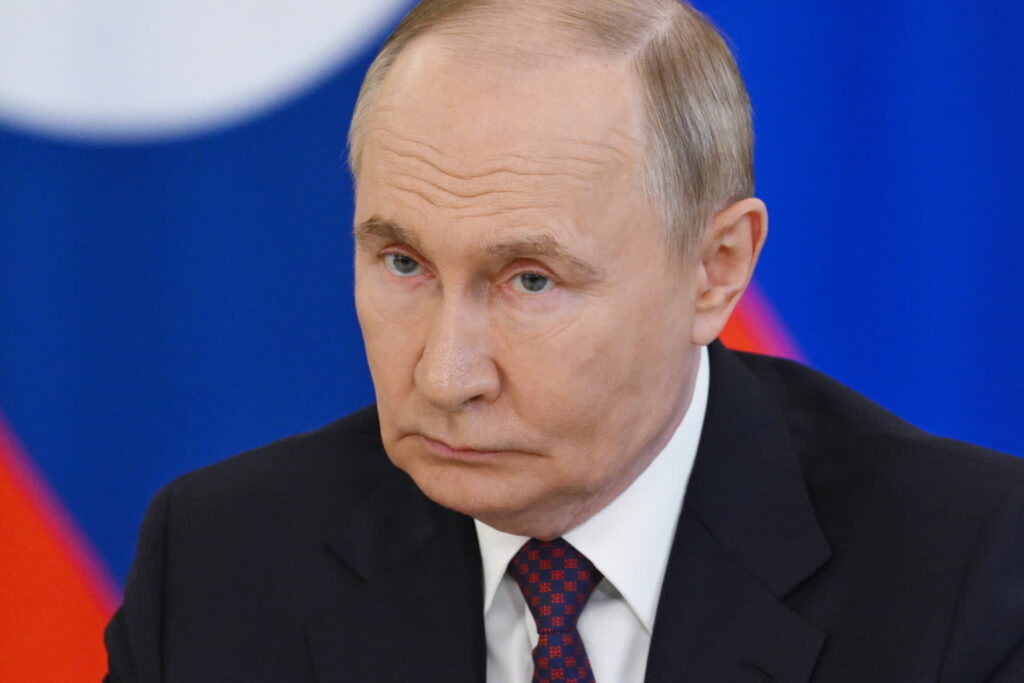 Władimir Putin (PAP/EPA/KRISTINA KORMILITSYNA / SPUTNIK / KREMLIN POOL)