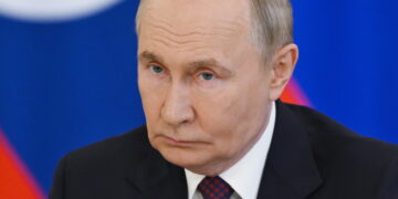 Władimir Putin (PAP/EPA/KRISTINA KORMILITSYNA / SPUTNIK / KREMLIN POOL)