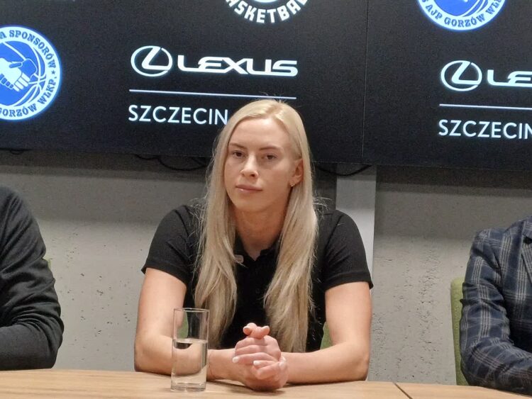 Klaudia Gertchen jednak zostaje i zamyka skład AZS AJP Radio Zachód - Lubuskie