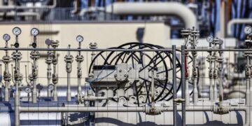 Nord Stream 1. Zdj. ilustracyjne. Fot. PAP/EPA/HANNIBAL HANSCHKE