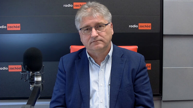 Janusz Jasiński, przewodniczący zarządu OPZL Radio Zachód - Lubuskie