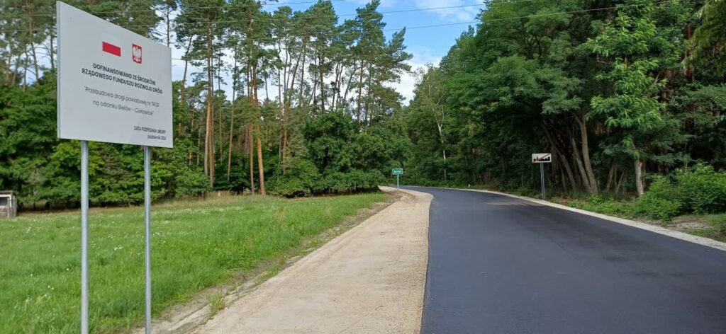 fot. Starostwo Powiatowe w Krośnie Odrzańskim (droga Bielów - Czetowice)