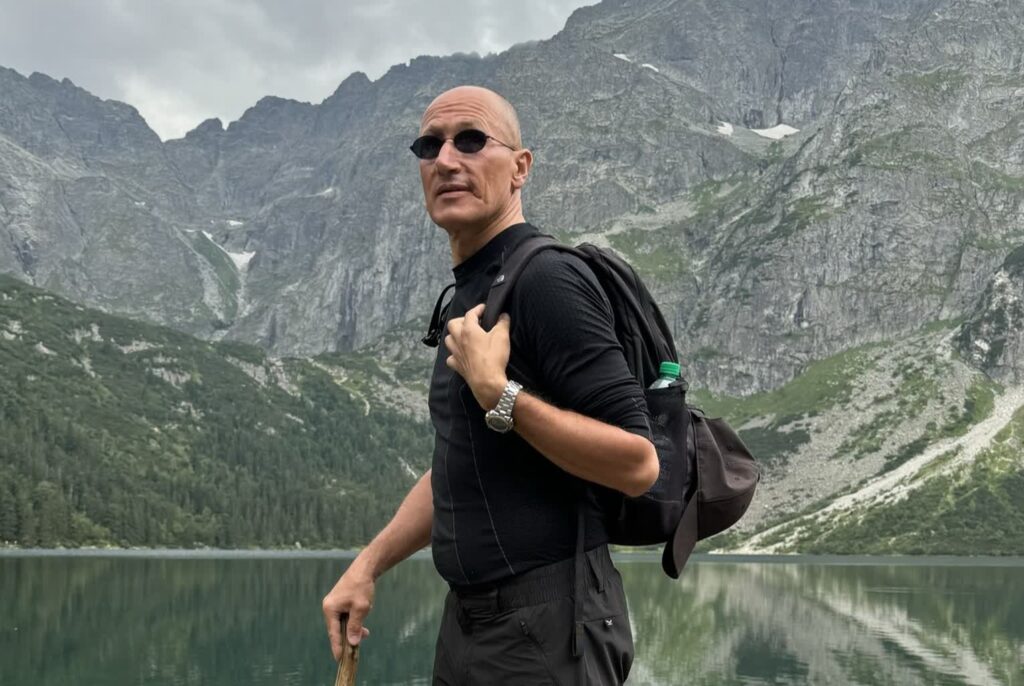 Grzegorz Kłak, niewidomy zdobywca korony gór polskich Grzegorz Kłak (arch. prywatne)