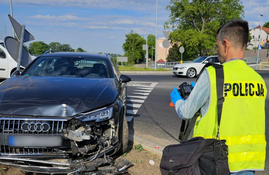 Wypadek - zdj. ilustracyjne (Lubuska Policja)