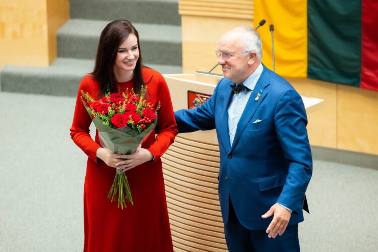 PAP/EPA/OLGA POSASKOVA / LITHUANIAN SEIMAS OFFICE / HANDOUT