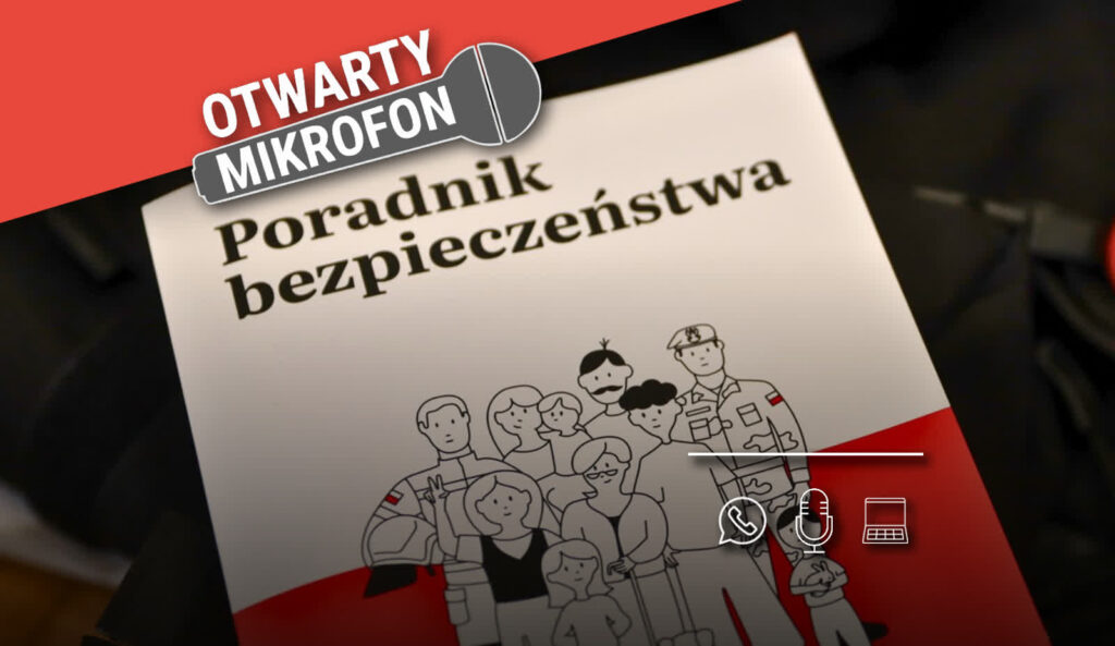 "Poradnik Bezpieczeństwa” to praktyczny przewodnik przygotowany przez MSWiA, MON i RCB. Już teraz dostępny online, a wkrótce trafi do każdego domu w Polsce. Radio Zachód - Lubuskie