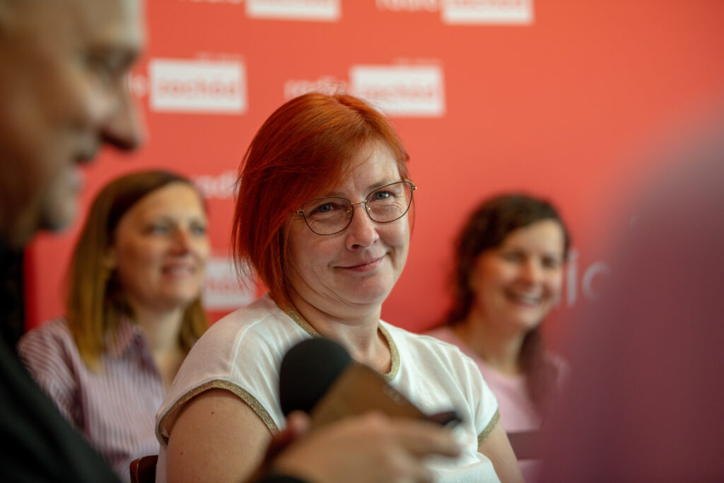 "Subiektywna historia polskiego reportażu radiowego". Sesja dziennikarska z udziałem nominowanych i jury konkursu na reportaż [GALERIA ZDJĘĆ] Radio Zachód - Lubuskie