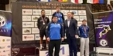 Gracjan Jedut międzynarodowym młodzieżowym mistrzem Polski w zapasach 6 Gracjan Jedut międzynarodowym młodzieżowym mistrzem Polski w zapasach Radio Zachód - Lubuskie