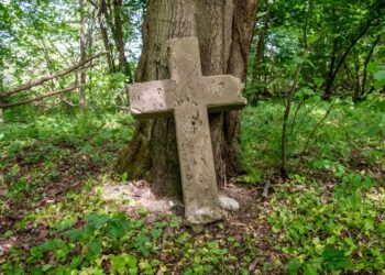 W sobotę pogrzeb Polaków zamordowanych przez ukraińskich nacjonalistów 17 Puźniki (PAP/Vladyslav Musiienko)