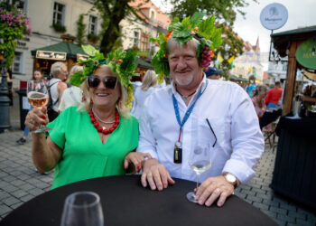 Uczestnicy Winobrania o tegorocznej edycji imprezy (SONDA) 17 Foto: Krzysztof Filmanowicz