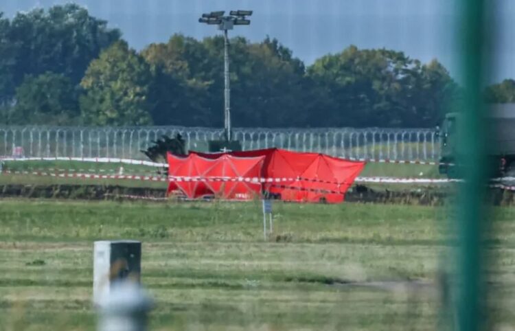 Miejsce wypadku Fot. PAP/Paweł Supernak