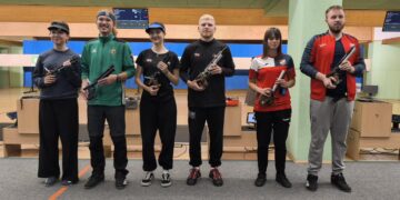 Worek medali Gwardii na Mistrzostwach Polski Juniorów 7 fot. Facebook/ZKS Gwardia Zielona Góra