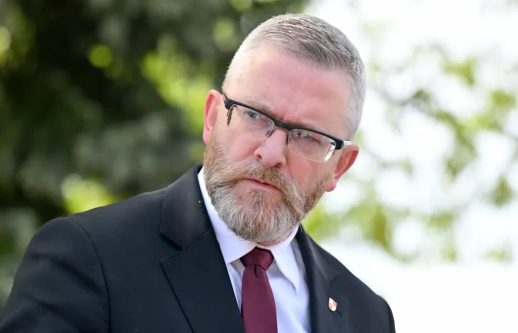 Grzegorz Braun. Fot. PAP/Piotr Polak