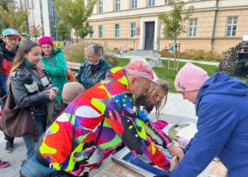 Powitanie jesieni na pl. Słowiańskim Radio Zachód - Lubuskie