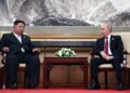 Kim Dzong Un i Władimir Putin Fot. PAP/EPA/ALEXANDER KAZAKOV/SPUTNIK/KREMLIN POOL