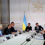 Spotkanie "koalicji chętnych". Fot. EPA/LUDOVIC MARIN / POOL