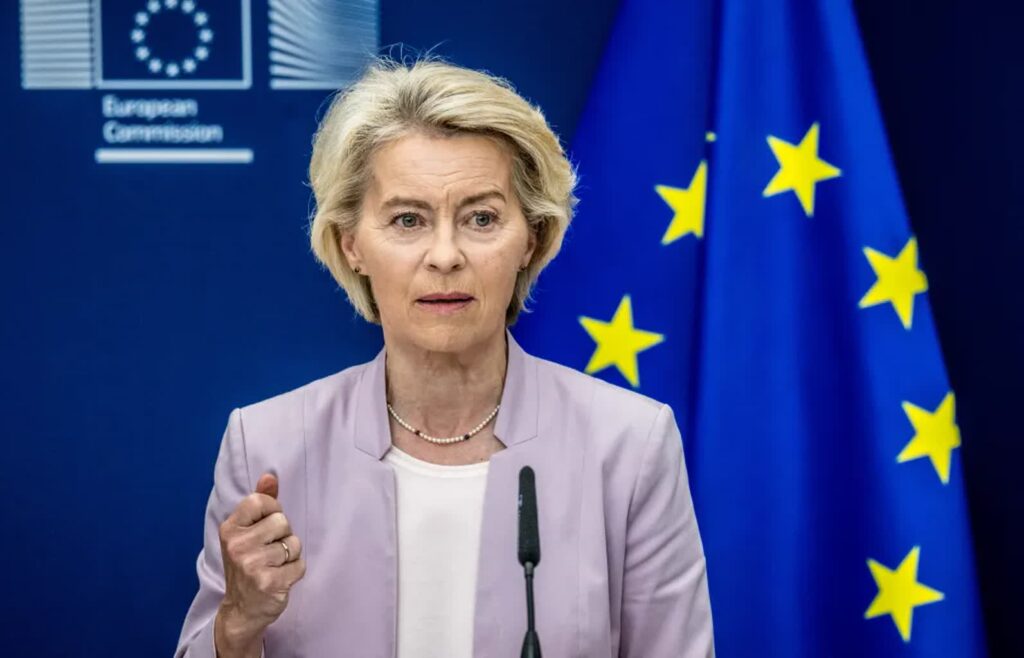 Ursula von der Leyen Fot. PAP/Wiktor Dąbkowski
