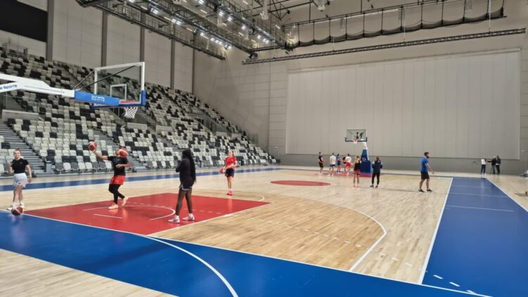 Koszykarki AZS AJP po pierwszych treningach 9 Koszykarki AZS AJP po pierwszych treningach Radio Zachód - Lubuskie