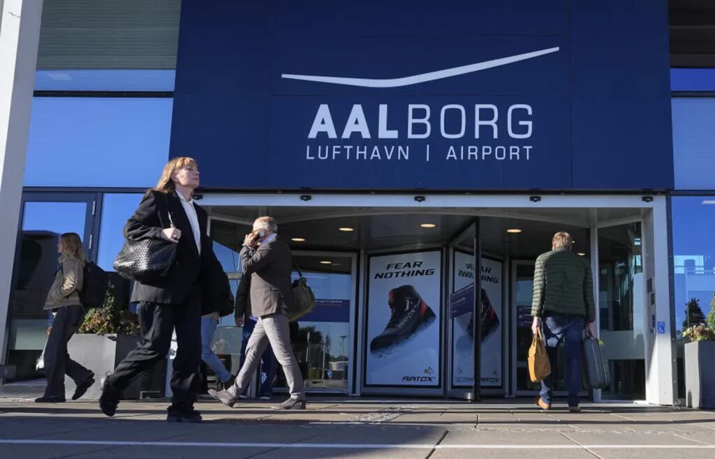 Lotnisko w Aalborgu Fot. PAP/EPA/RITZAU SCANPIX
