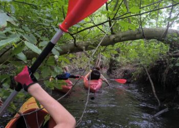 Popłynęli Kłodawką do Parku Róż Radio Zachód - Lubuskie