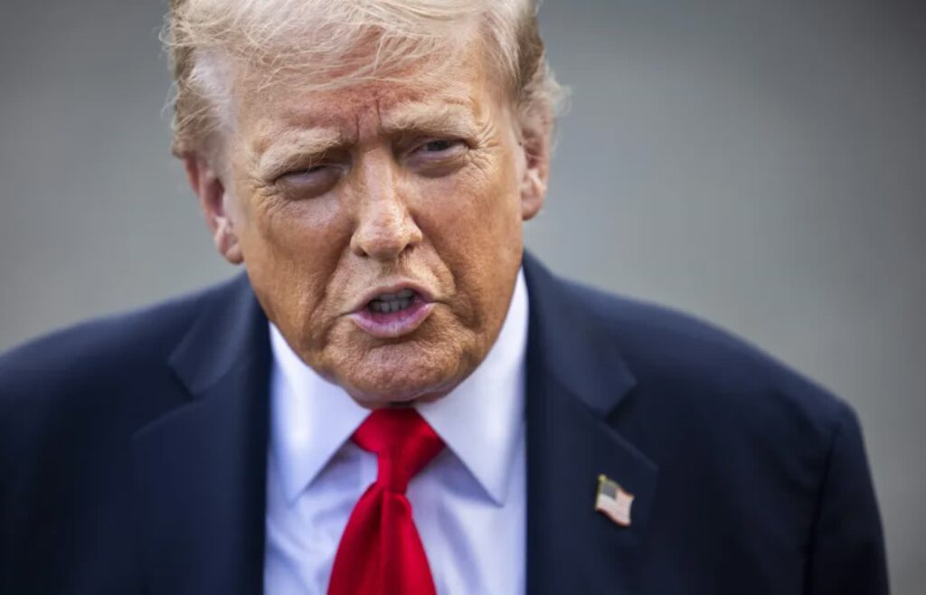 Prezydent Donald Trump. Fot. PAP/EPA/JIM LO SCALZO