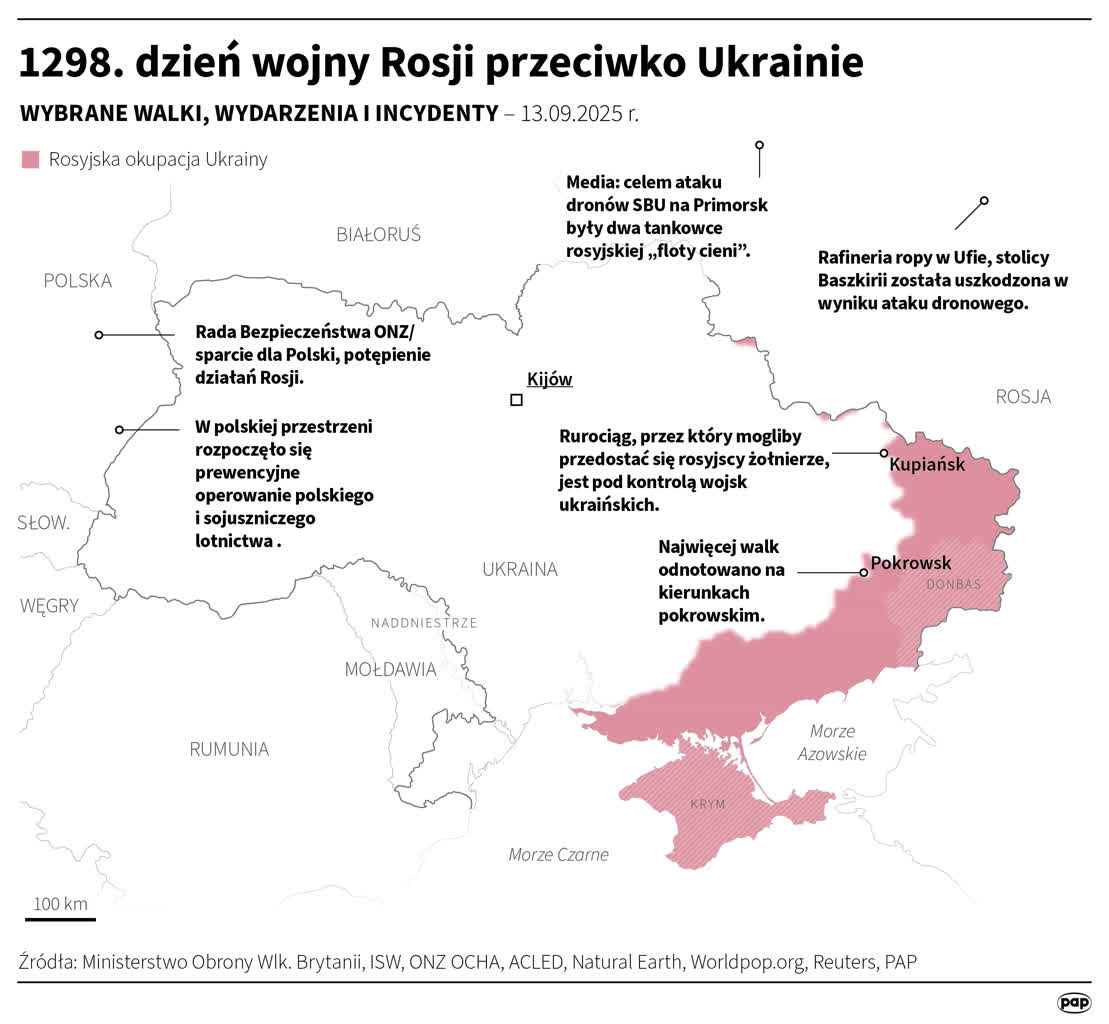 Rosyjskie ataki na Ukrainę. Są ranni i ofiary śmiertelne 10 igrafika_20250913_01.png