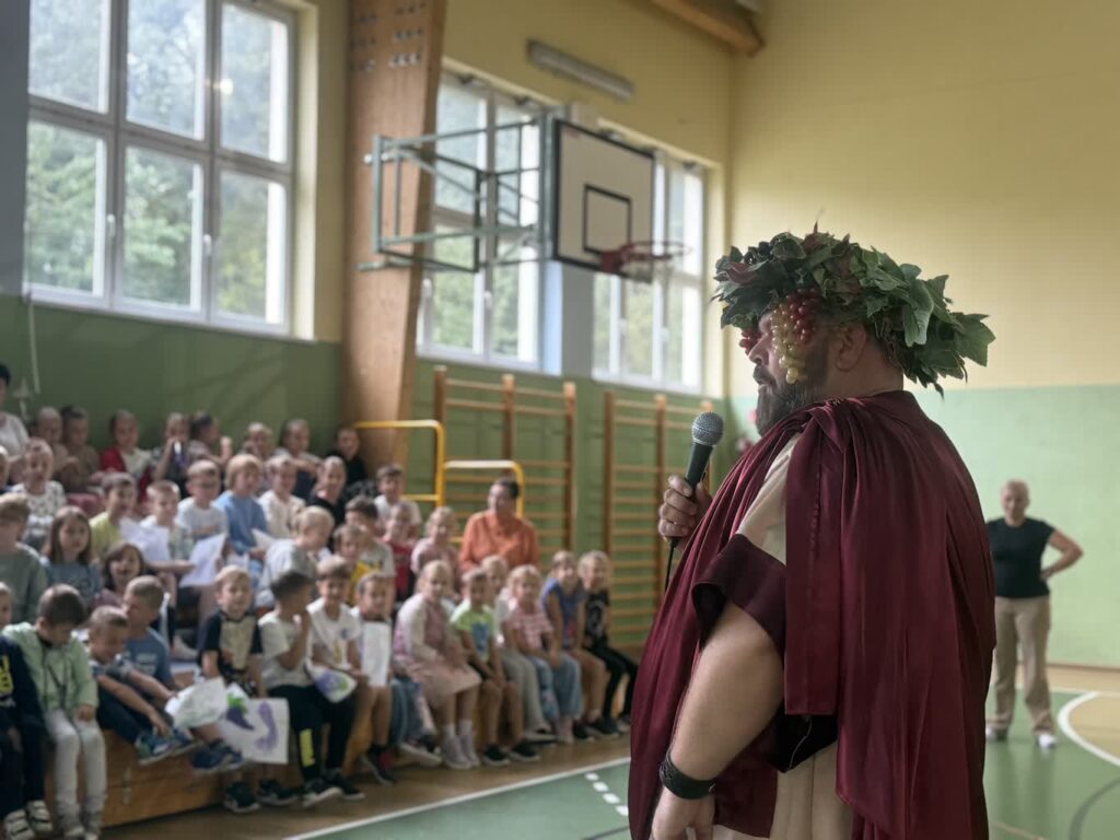 Bachus spotkał się z uczniami SP8 w Zielonej Górze Radio Zachód - Lubuskie