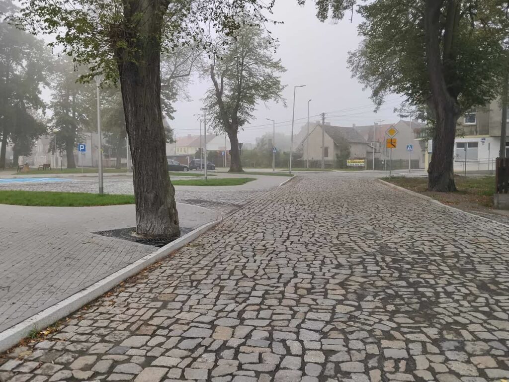 Ulica Pluty w Iłowej zmieniła wygląd fot. K.Gonera