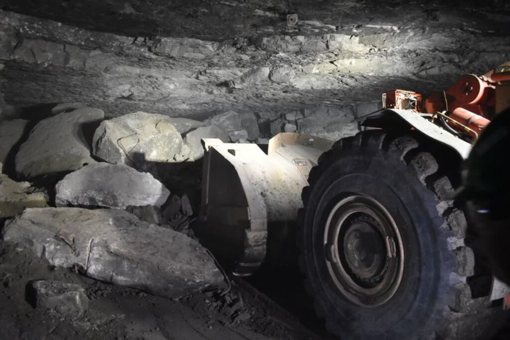 Kopalnia "Polkowice-Sieroszowice - wstrząs o sile 3 stopni Richtera 3 Fot. https://zmiedzi.pl/