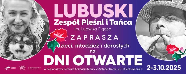 Lubuski Zespół Pieśni i Tańca zaprasza na dni otwarte Radio Zachód - Lubuskie