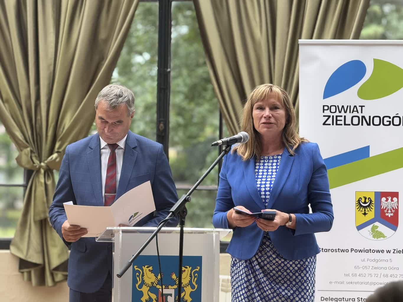 Otwarcie parku przy dawnym sanatorium w Trzebiechowie