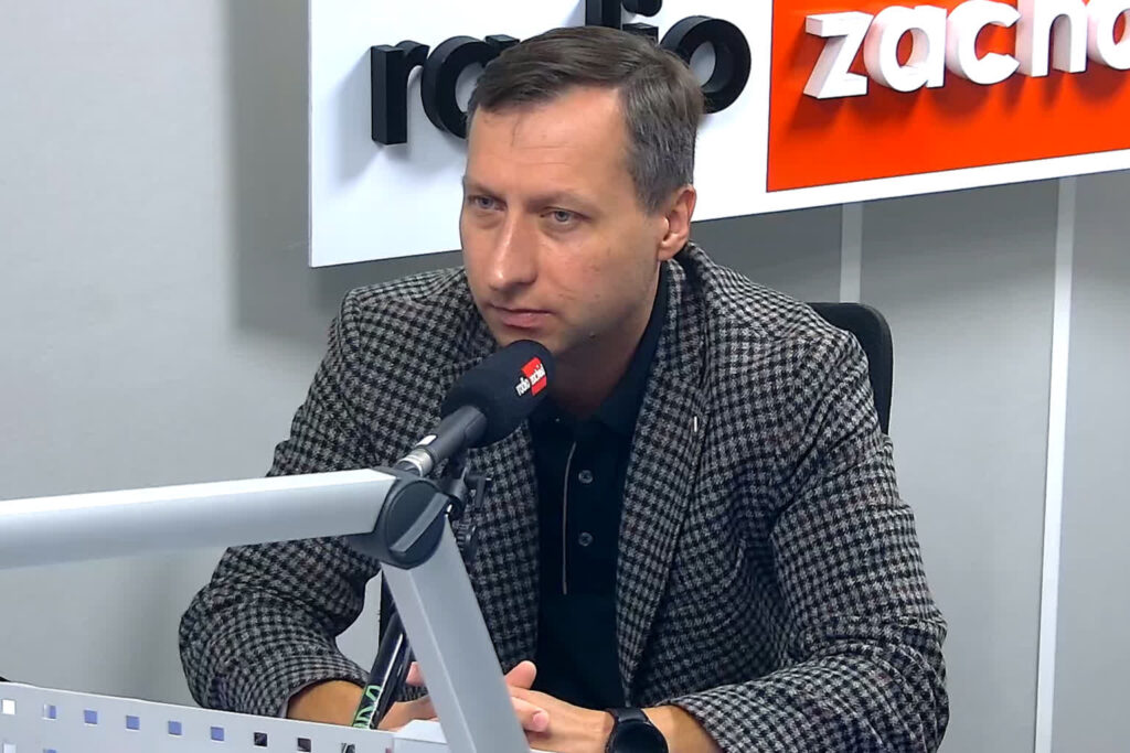 Mateusz Feder, burmistrz Strzelec Krajeńskich Radio Zachód - Lubuskie
