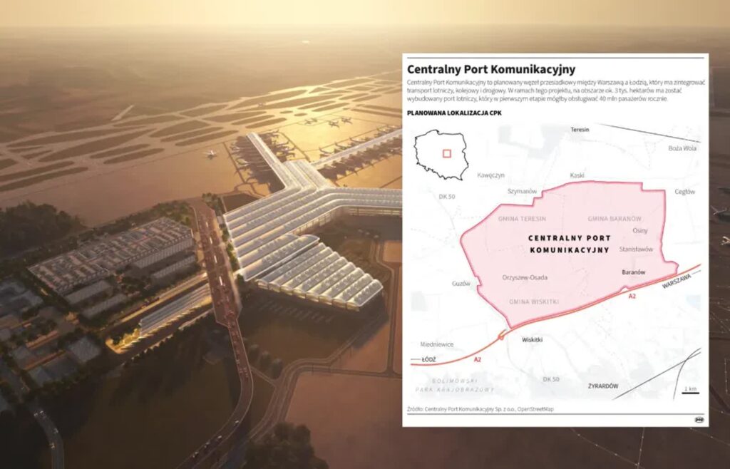 Wizualizacja CPK. Źródło: CPK, Foster + Partners