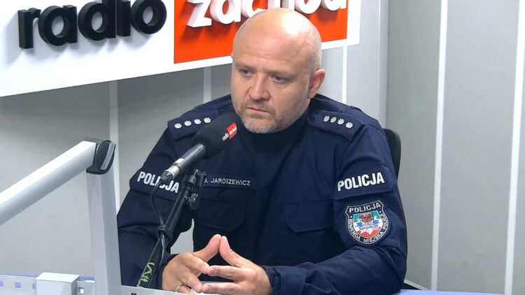 Grzegorz Jaroszewicz, rzecznik gorzowskiej policji Radio Zachód - Lubuskie