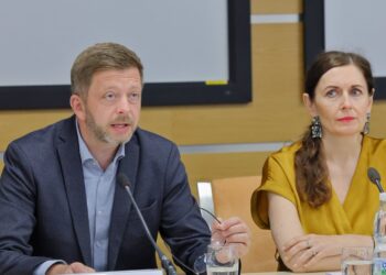 Po lewej Vít Rakušan, czeski wicepremier (x.com/Vit_Rakusan)