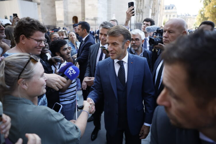 Emmanuel Macron (PAP/EPA/YOAN VALAT / POOL)