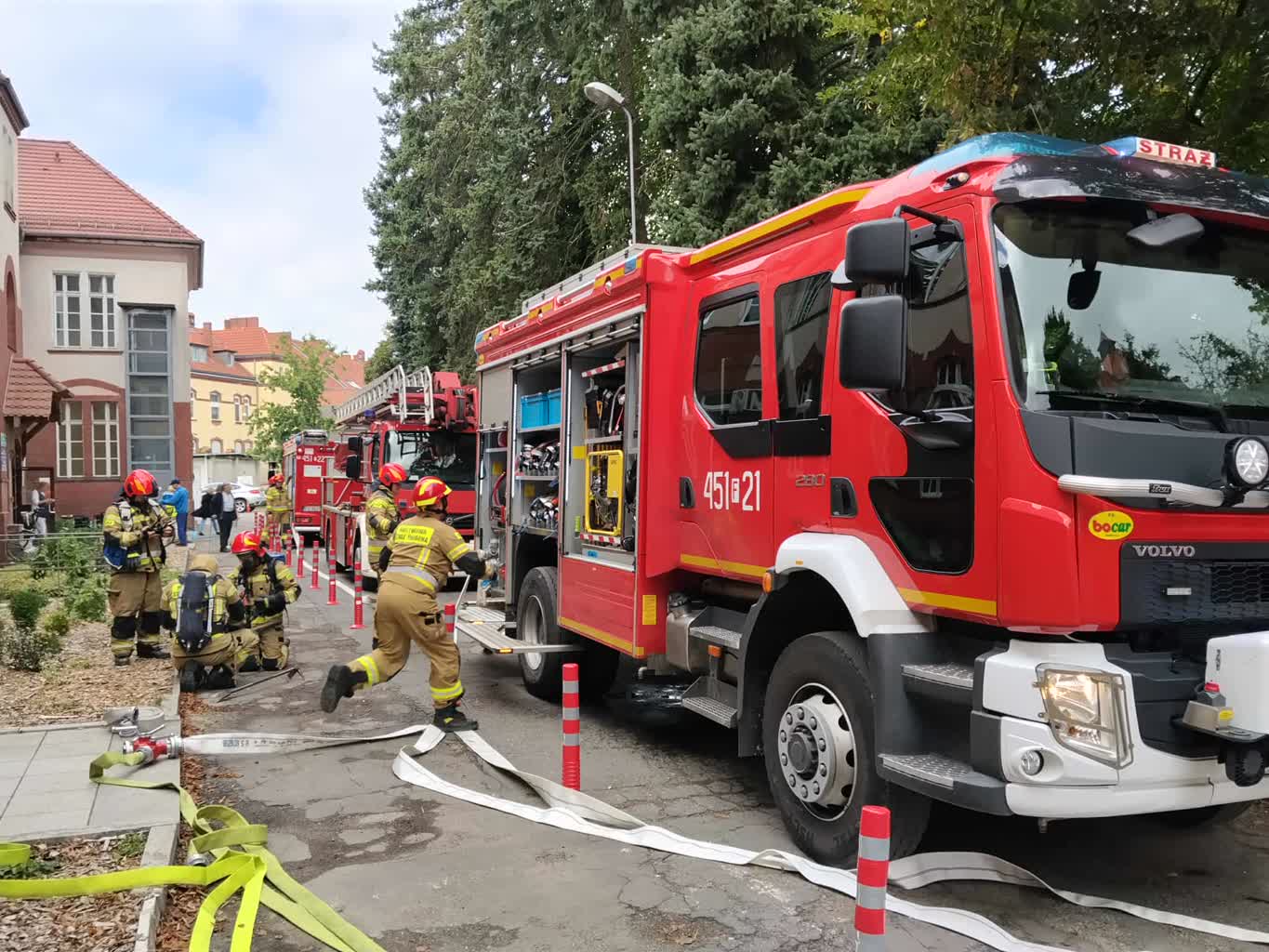 Ćwiczebna ewakuacja wojskowego szpitala [ZDJĘCIA]