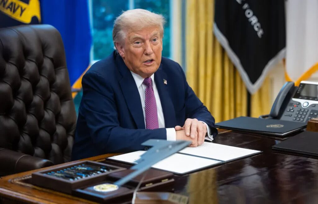 Donald Trump. Fot. PAP/EPA/FRANCIS CHUNG / / POOL