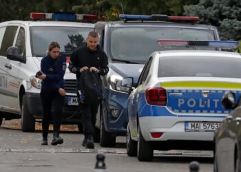 Rumuńska policja, zdjęcie ilustracyjne. Fot. PAP/EPA/ROBERT GHEMENT