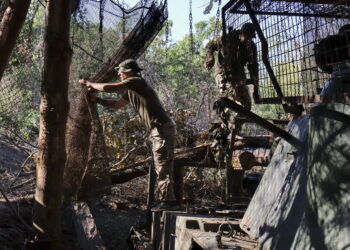 Wojna w Ukrainie (PAP/EPA/UKRAINE'S 65TH MECHANIZED BRIGADE PRESS SERVICE HANDOUT)