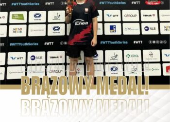 Patryk Żyworonek na podium turnieju w Słowenii Radio Zachód - Lubuskie