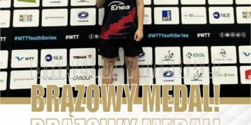 Patryk Żyworonek na podium turnieju w Słowenii Radio Zachód - Lubuskie