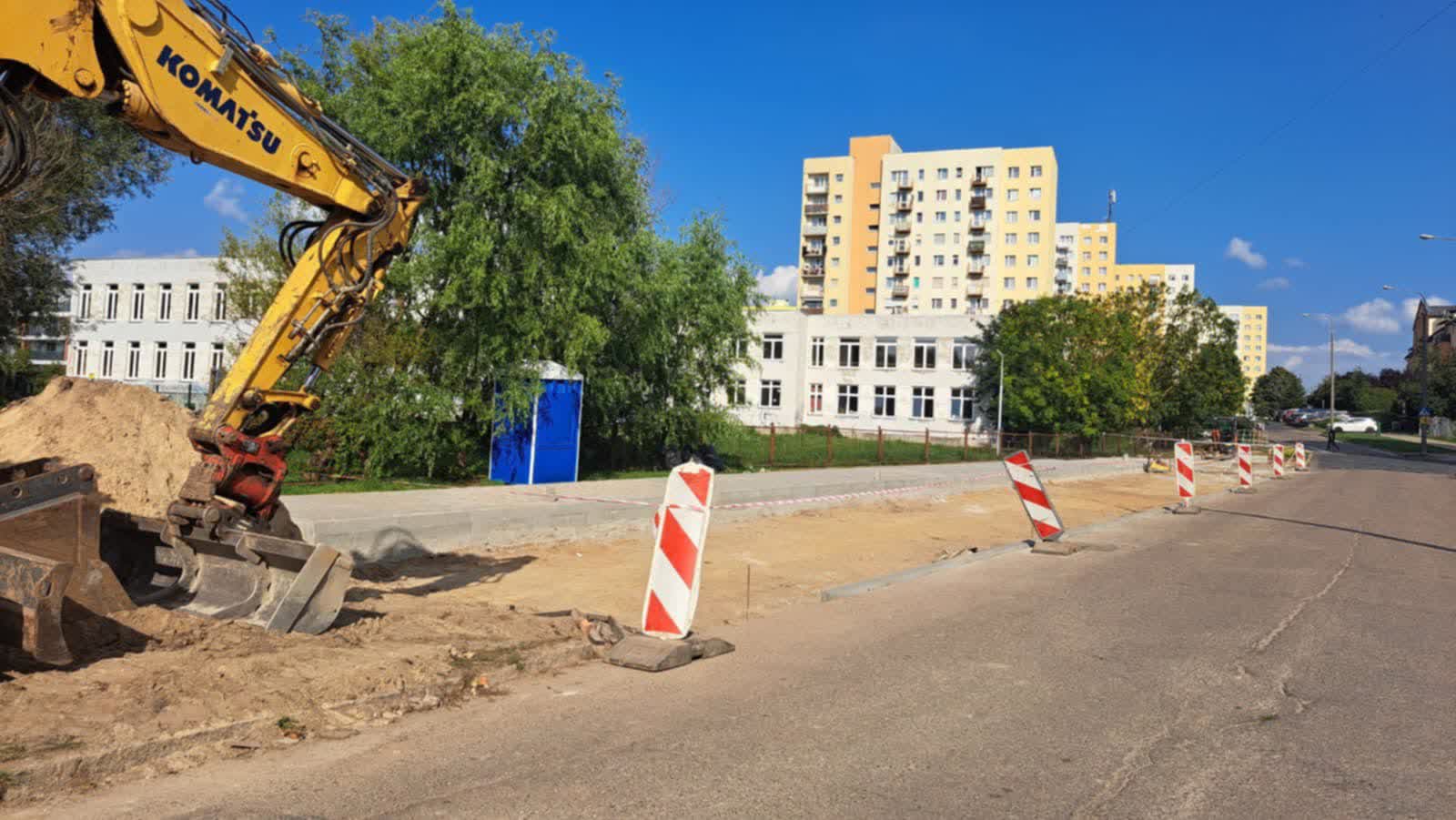 Ruszyła budowa parkingów na Bohaterów Westerplatte w Gorzowie Wlkp. Radio Zachód - Lubuskie