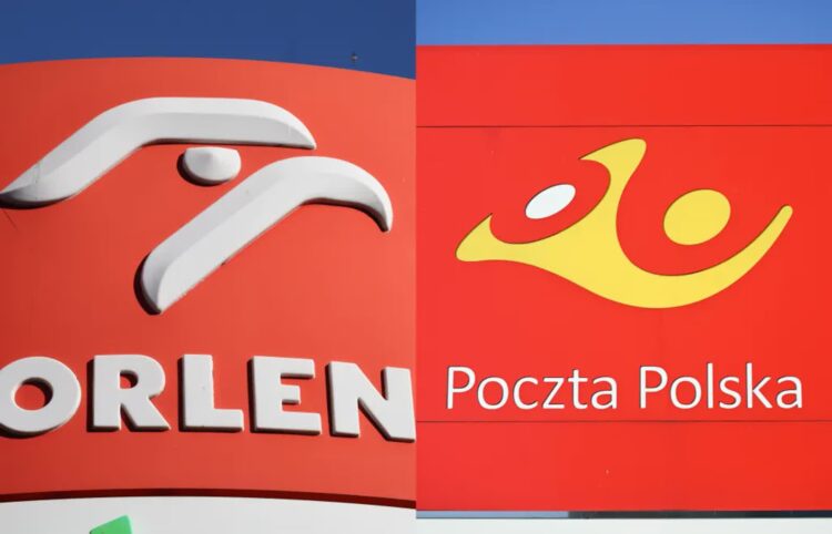 Balczun o porozumieniu Orlenu i Poczty Polskiej: powstanie podmiot konkurencyjny na rynku e-commerce 9 Orlen i Poczta Polska z porozumieniem o współpracy przy konsolidacji usług kurierskich. Fot. PAP/Albert Zawada/Radek Pietruszka