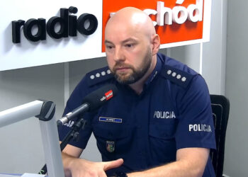 komisarz Maciej Kimet, rzecznik lubuskiej policji Radio Zachód - Lubuskie