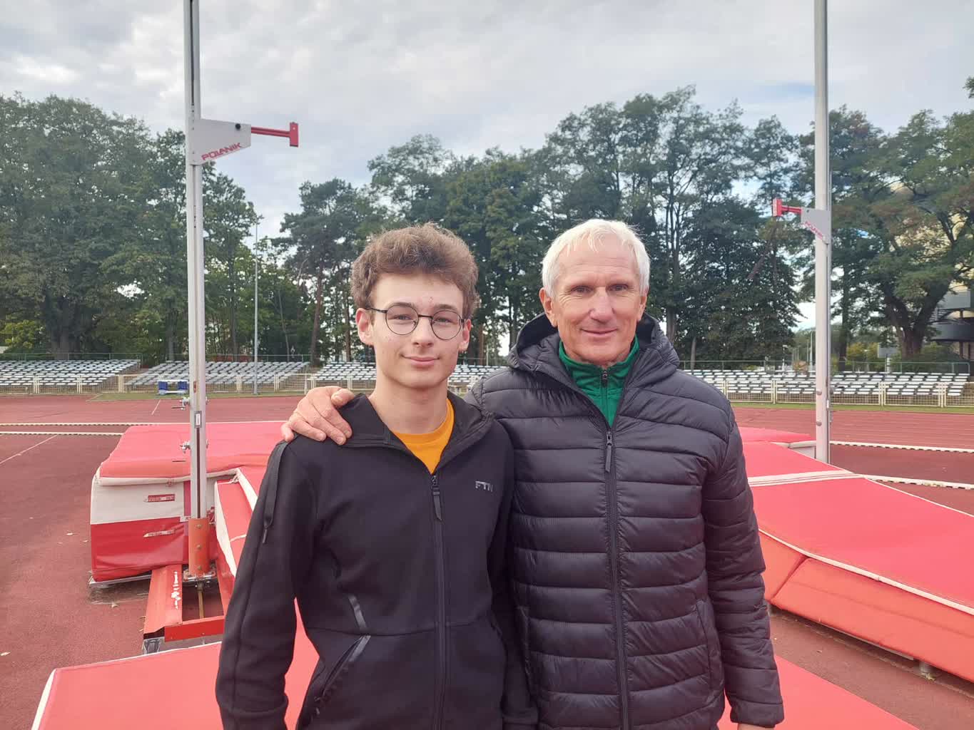 Teodor Szymański wicemistrzem Polski U-15 w skoku o tyczce